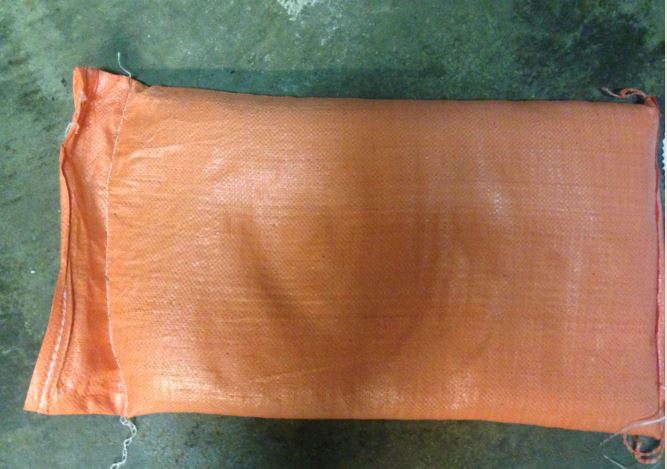 Orange  Sandbags, 14" X 26" 2000 Hr, Bale of 1000